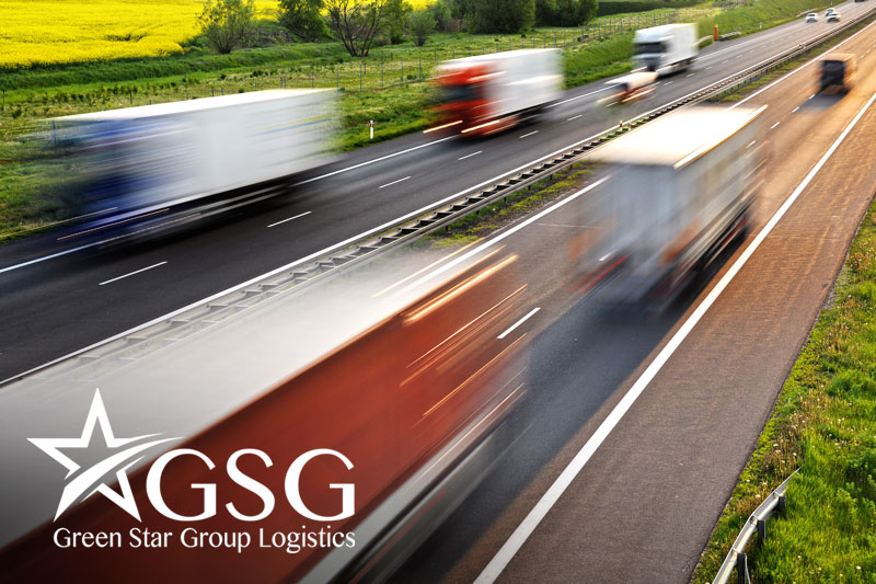 Refrigerated Freight Moving at Speed